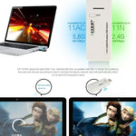 Adaptador Wi-Fi sem fios EDUP AC-1601 802.11AC 1200M de banda dupla USB 3.0, AC-1601 1200Mbps