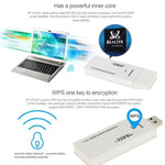 Adaptador Wi-Fi sem fios EDUP AC-1601 802.11AC 1200M de banda dupla USB 3.0, AC-1601 1200Mbps