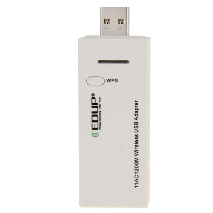 Adaptador Wi-Fi sem fios EDUP AC-1601 802.11AC 1200M de banda dupla USB 3.0, AC-1601 1200Mbps