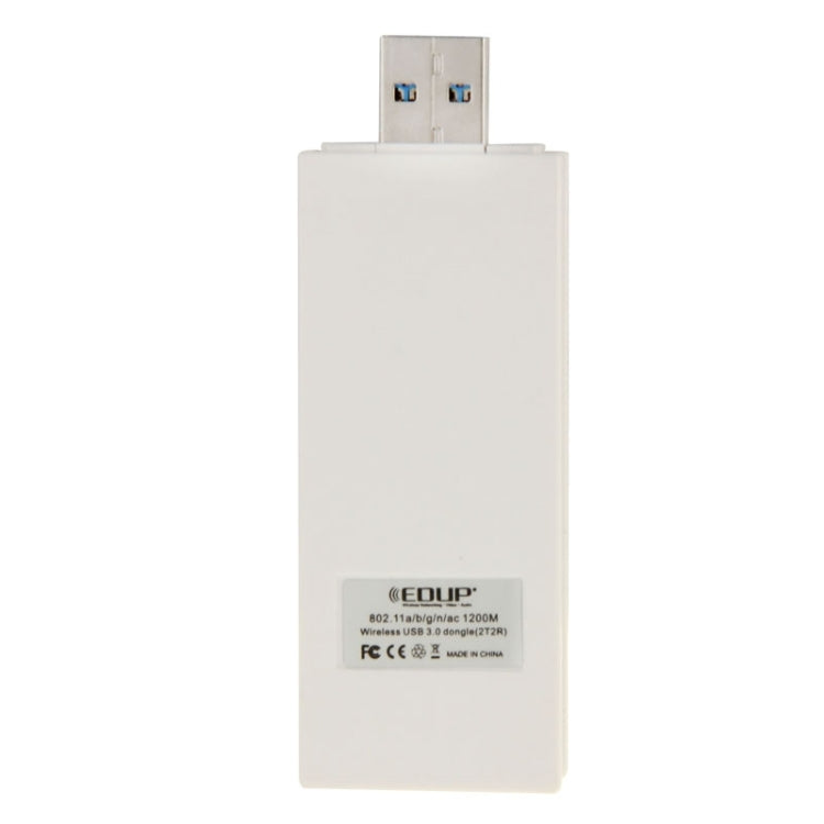 Adaptador Wi-Fi sem fios EDUP AC-1601 802.11AC 1200M de banda dupla USB 3.0, AC-1601 1200Mbps