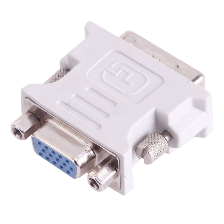 Adaptador conversor de monitor de vídeo DVI-I macho dual-link 24 + 5 para VGA fêmea de 15 pinos