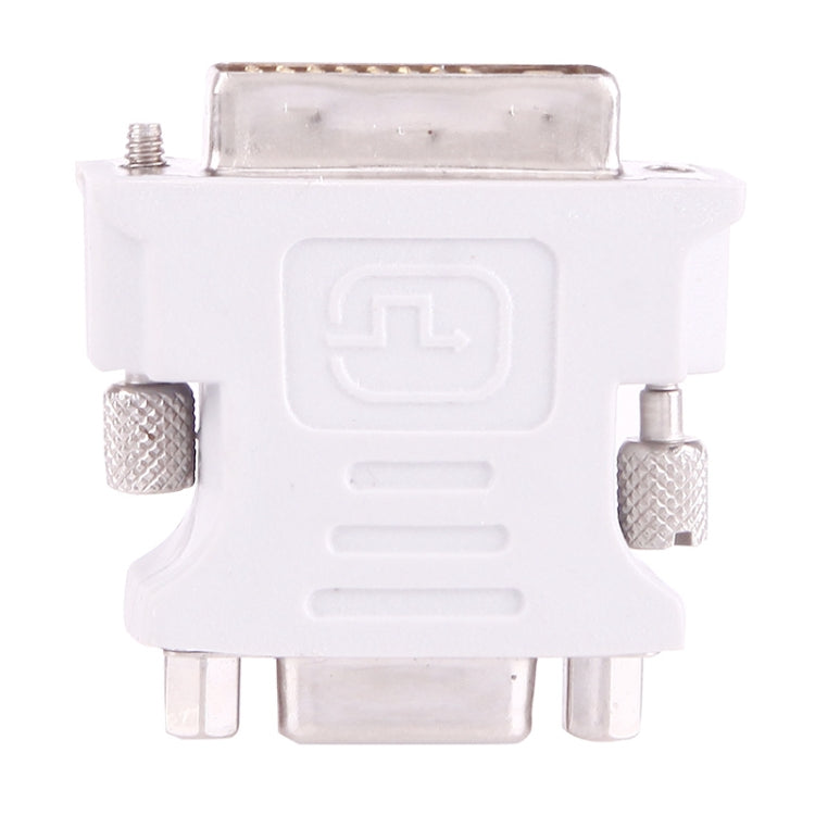 Adaptador conversor de monitor de vídeo DVI-I macho dual-link 24 + 5 para VGA fêmea de 15 pinos