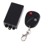 Comutador Remoto RF Sem Fios DC 12V 1 Canal com Receptor de Código de Aprendizagem + Transceptor de Controlo Remoto com 2 Botões