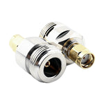 Conector N fêmea para RP-SMA macho, RP-SMA macho