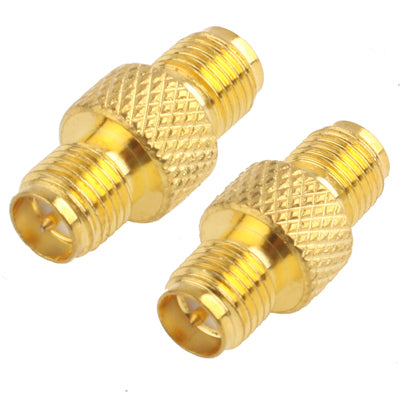 Adaptador RP-SMA para RP-SMA (Dourado), RP-SMA para RP-SMA