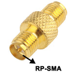Adaptador RP-SMA para RP-SMA (Dourado), RP-SMA para RP-SMA