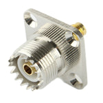 Adaptador Fêmea SMA para UHF, Fêmea SMA para UHF