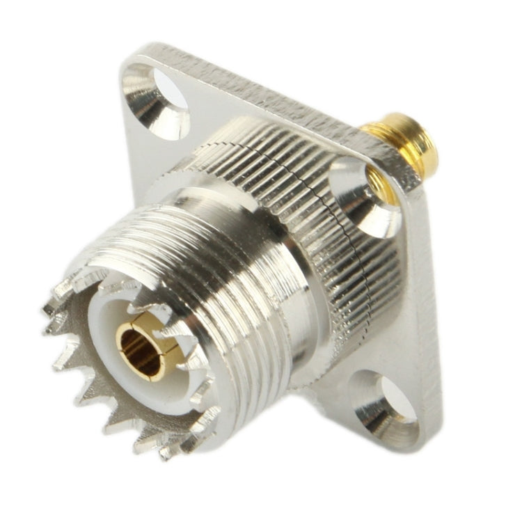 Adaptador Fêmea SMA para UHF, Fêmea SMA para UHF