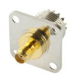 Adaptador Fêmea SMA para UHF, Fêmea SMA para UHF