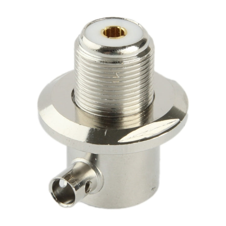Adaptador Cotovelo Fêmea UHF Ligado a Cabo RG58, Cotovelo Fêmea UHF RG58