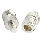 Adaptador Coaxial RF Fêmea FME para Fêmea N, Fêmea N