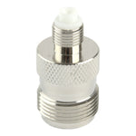 Adaptador Coaxial RF Fêmea FME para Fêmea N, Fêmea N