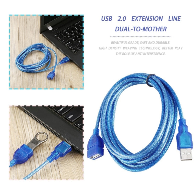 Cabo de Extensão USB 2.0 AM para AF de Alta Velocidade, Comprimento: 10m, AM para AF (Alta Qualidade), Comprimento: 10m