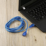 Cabo de Extensão USB 2.0 AM para AF de Alta Velocidade, Comprimento: 10m, AM para AF (Alta Qualidade), Comprimento: 10m