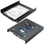 Conversor de Disco Rígido SSD HDD 2,5 polegadas para 3,5 polegadas Suporte Adaptador de Metal
