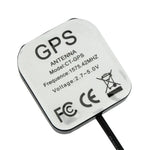 Antena GPS Ativa para Veículo Receptor Base Magnética Adaptador de Montagem Aérea Conector SMA Macho, Comprimento do Cabo: 3m, Conector SMA Macho