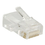 100 unidades / Pacote Conector Modular RJ45, Ouro: 3u, Ouro: 3u
