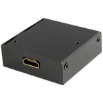 Caixa Escaladora Mini VGA HDMI 1080P HD com Áudio Vídeo Conversor Digital para PC / HDTV, HD 1080P