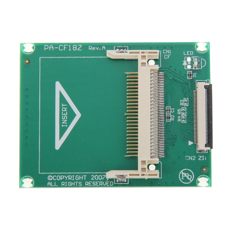 Placa Adaptadora Conversora de Cartão CF para 1,8 polegadas CE ZIF PATA