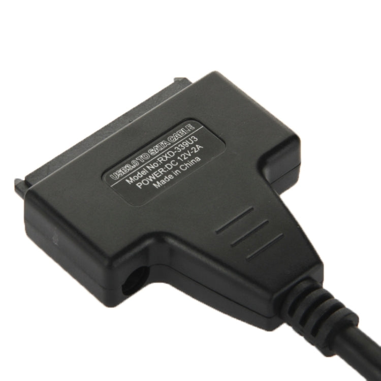 Cabo USB 2.0 / USB 3.0 para SATA com Caixa de Proteção para HDD 2,5 polegadas, Suporta até 4TB, USB 3.0 para SATA com USB(B)