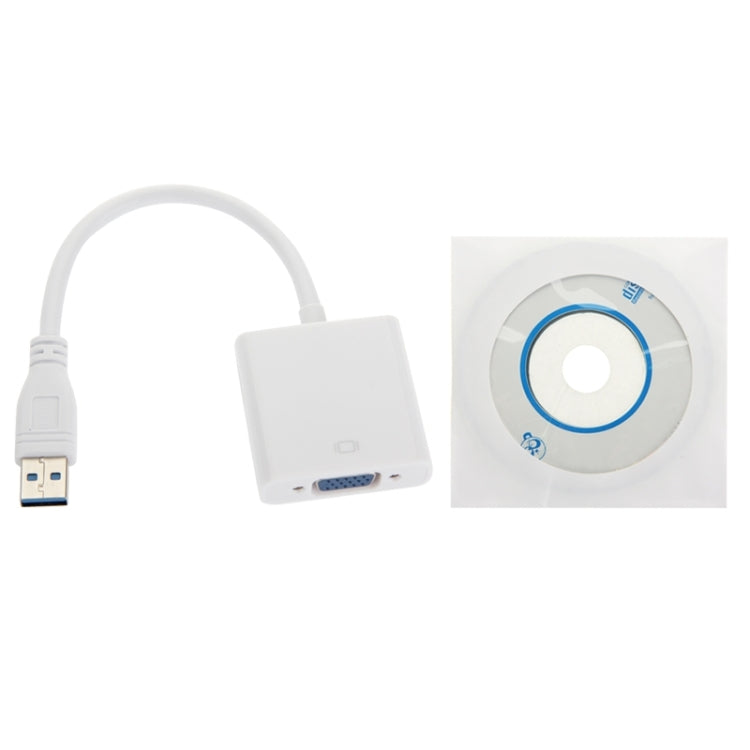 Adaptador Conversor USB 3.0 para VGA Multi-ecrã, Placa Gráfica Externa, USB 3.0