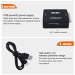 Conversor de Vídeo Mini HD VK-126 HDMI para AV/CVBS, HDMI para AV/CVBS