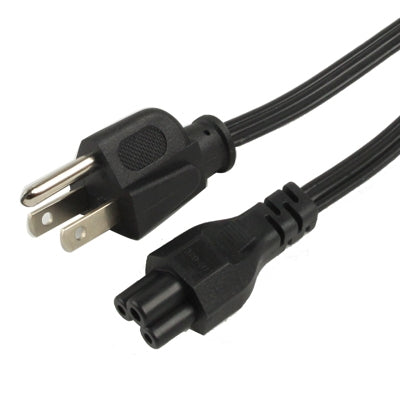 Cabo de Alimentação AC para Notebook Estilo Americano de 3 Pinos de Alta Qualidade, Comprimento: 1,2m, Plugue Americano de 3 Pinos, Comprimento: 1,2m