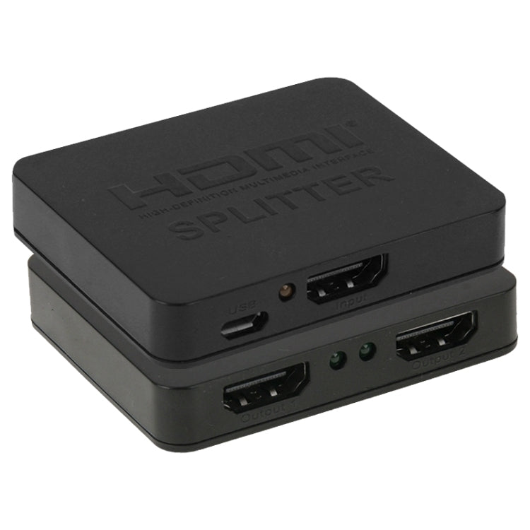 Splitter HDMI 1x2 Mini Full HD 4K 3D V1.4b para HDTV / STB / DVD / Projetor / DVR, HDMI V1.4b