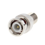 10 PCS Conector BNC Plug para Jack F, Construção Durável, BNC Plug