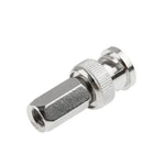 10 PCS Conector Compressão Hexagonal BNC Macho, Hexagonal