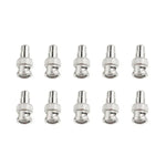 10 PCS Conector Jack RC Fêmea para BNC Macho, para RC Fêmea