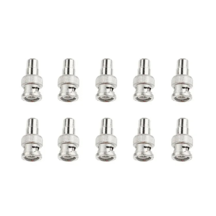 10 PCS Conector Jack RC Fêmea para BNC Macho, para RC Fêmea