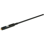 Antena de Rádio Portátil Telescópica SMA-F de Alto Ganho RH660S Banda Dupla 144/430MHz para Walkie Talkie, Comprimento da Antena: 108,5cm