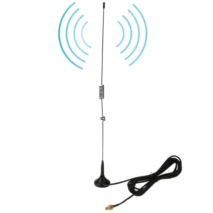 Antena Móvel Magnética Dupla Banda NAGOYA UT-106UV SMA Fêmea para Walkie Talkie, Comprimento da Antena: 37cm