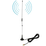 Antena Móvel Magnética Dupla Banda NAGOYA UT-106UV SMA Fêmea para Walkie Talkie, Comprimento da Antena: 37cm