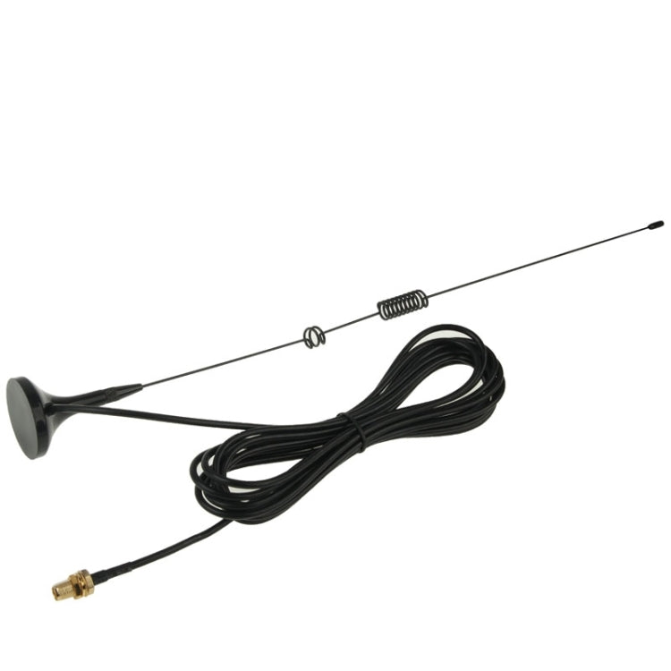Antena Móvel Magnética Dupla Banda NAGOYA UT-106UV SMA Fêmea para Walkie Talkie, Comprimento da Antena: 37cm