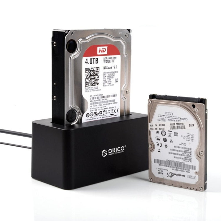 ORICO 6619US3 Estação de Acoplamento para Disco Rígido USB 3.0 Super Speed 5Gbps para Disco Rígido 2,5 polegadas / 3,5 polegadas, 6619US3