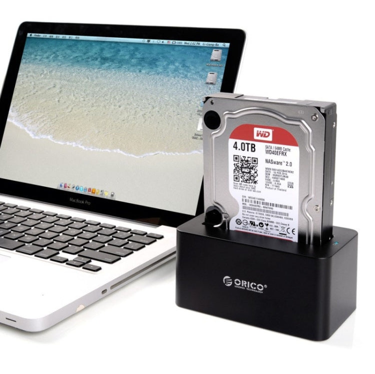 ORICO 6619US3 Estação de Acoplamento para Disco Rígido USB 3.0 Super Speed 5Gbps para Disco Rígido 2,5 polegadas / 3,5 polegadas, 6619US3