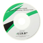 Adaptador de Rede USB WiFi EDUP EP-8553 Chipset MTK7601 150Mbps 802.11n/g/b LAN, EP-8553 150Mbps