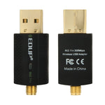 Adaptador Wi-Fi USB mini EDUP EP-N1581 802.11n/g/b 300Mbps 2.4GHz com antena externa, EP-N1581