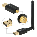 Adaptador Wi-Fi USB mini EDUP EP-N1581 802.11n/g/b 300Mbps 2.4GHz com antena externa, EP-N1581