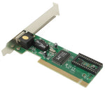 Adaptador de rede PCI Ethernet LAN 10/100M, placa de rede RJ45, chipset: 8139C, RJ45