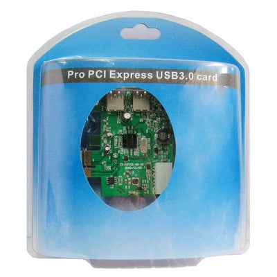 Placa adaptadora PCI Express para 2 portas USB 3.0, 2 portas USB 3.0