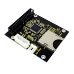 Placa adaptadora SD/SDHC/MMC para IDE macho de 40 pinos 3,5 polegadas, SD para IDE macho de 40 pinos