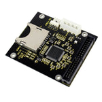 Placa adaptadora SD/SDHC/MMC para IDE macho de 40 pinos 3,5 polegadas, SD para IDE macho de 40 pinos
