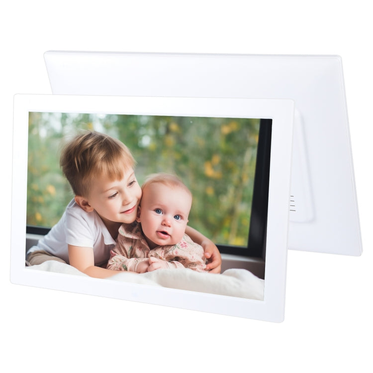 Moldura Digital de Fotos Multimédia de 17 polegadas com Leitor de Música e Filmes e Controlo Remoto, Programa Mstar V59, Suporta USB / Cartão SD / Porta HD, Coluna Estéreo Incorporada