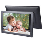 Moldura Digital de Fotos Multimédia de 17 polegadas com Leitor de Música e Filmes e Controlo Remoto, Programa Mstar V59, Suporta USB / Cartão SD / Porta HD, Coluna Estéreo Incorporada