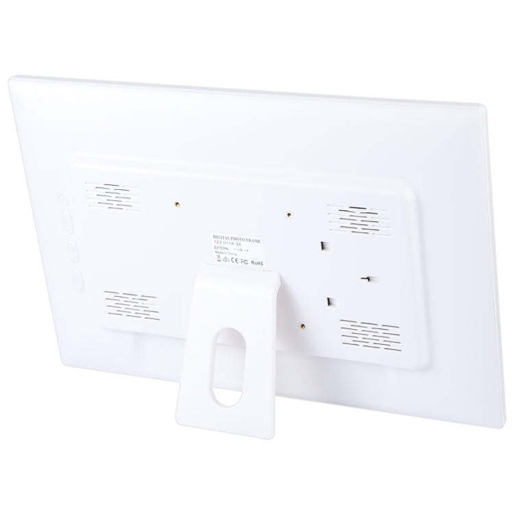 Moldura Digital de Fotos Multimédia de 17 polegadas com Leitor de Música e Filmes e Controlo Remoto, Programa Mstar V59, Suporta USB / Cartão SD / Porta HD, Coluna Estéreo Incorporada