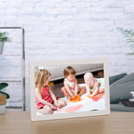 Moldura Digital de Fotos Multimédia de 17 polegadas com Leitor de Música e Filmes e Controlo Remoto, Programa Mstar V59, Suporta USB / Cartão SD / Porta HD, Coluna Estéreo Incorporada