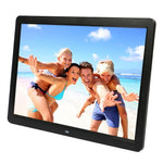 Moldura Digital para Fotos Suspensa com Suporte e Comando à Distância, Ecrã LED Widescreen de 15 polegadas 1280 x 800 16:9, Suporta Cartão SD / MicroSD / MMC / MS / XD / Pen USB, 15 polegadas